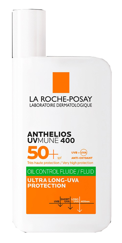 ANTHELIOS FLUIDO OIL CONTROL COLORATO UVMUNE SPF50+ 50 ML - Farmacia Dott. Pasquale Russo