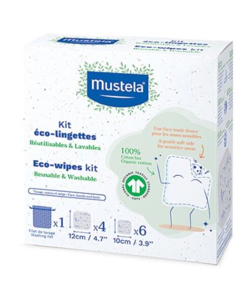 MUSTELA SALVIETTE LAVABILI RIUTILIZZABILI 10 PEZZI - Farmacia Dott. Pasquale Russo