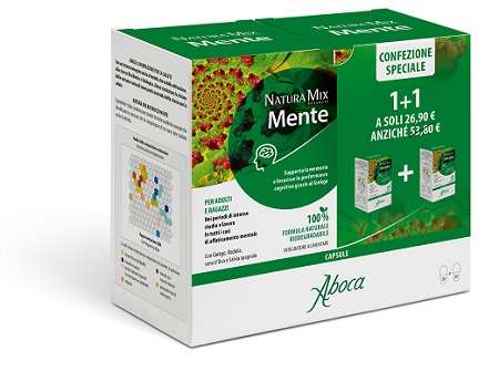 NATURA MIX ADVANCED MENTE CONFEZIONE SPECIALE 50 CAPSULE + 50 CAPSULE - Farmacia Dott. Pasquale Russo