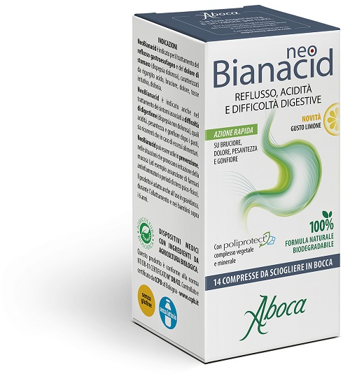 NEOBIANACID 14 COMPRESSE LIMONE - Farmacia Dott. Pasquale Russo
