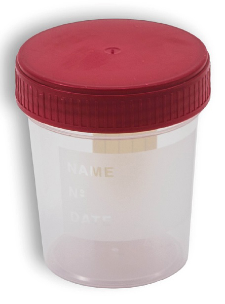 CONTENITORE PER URINA DA 120ML PHARMAMENTIS CON TAPPO A VITE - Farmacia Dott. Pasquale Russo