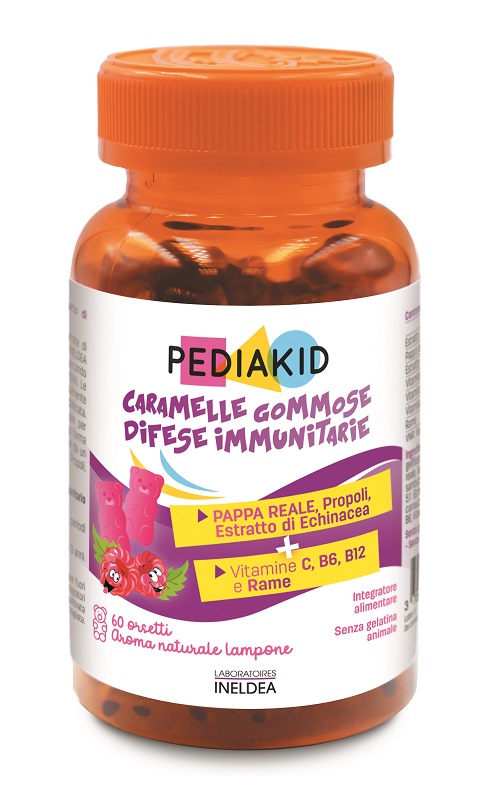 PEDIAKID DIFESE IMMUNITARIE 60 ORSETTI GOMMOSI - Farmacia Dott. Pasquale Russo