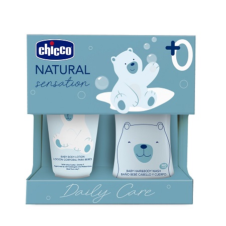 CHICCO NATURAL SENSATION SET BAGNOSHAMPOO+CREMA CORPO - Farmacia Dott. Pasquale Russo