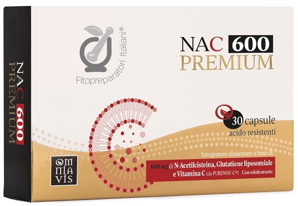 FITOPREPARATORI ITALIANI NAC 600 PREMIUM 30 CAPSULE - Farmacia Dott. Pasquale Russo
