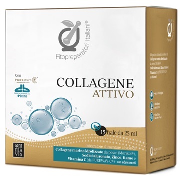 FITOPREPARATORI ITALIANI COLLAGENE 15 FIALE DA 25 ML - Farmacia Dott. Pasquale Russo