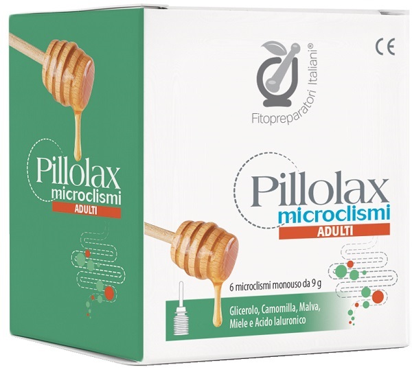 FITOPREPARATORI ITALIANI PILLOLAX MICROCLISMI ADULTI 6 PEZZI DA 9 G - Farmacia Dott. Pasquale Russo