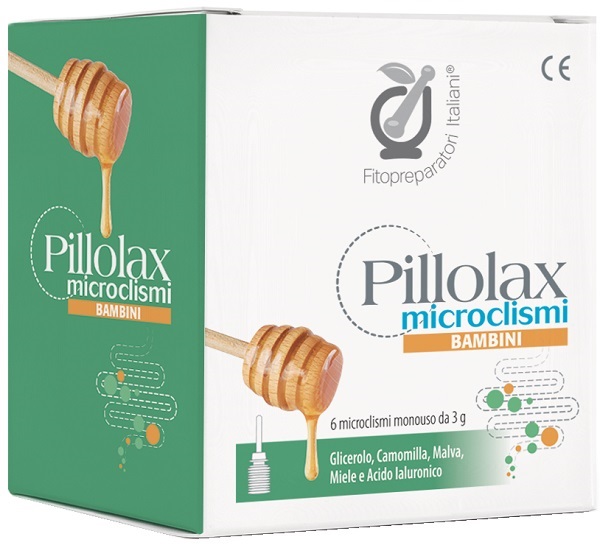 FITOPREPARATORI ITALIANI PILLOLAX MICROCLISMI BAMBINI 6 PEZZI DA 6 G - Farmacia Dott. Pasquale Russo