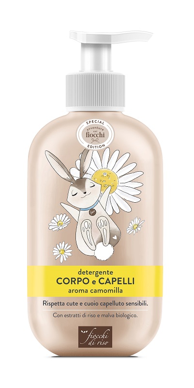 FIOCCHI DI RISO DETERGENTE CORPO CAPELLI CAMOMILLA SPECIAL 400 ML - Farmacia Dott. Pasquale Russo