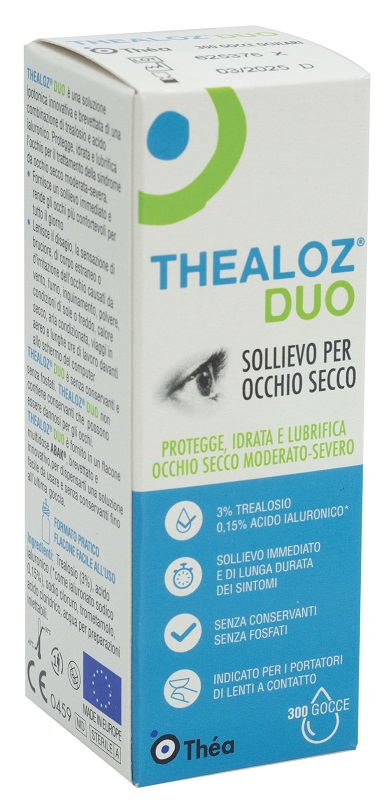 SOLUZIONE OCULARE THEALOZ DUO 10 ML - Farmacia Dott. Pasquale Russo