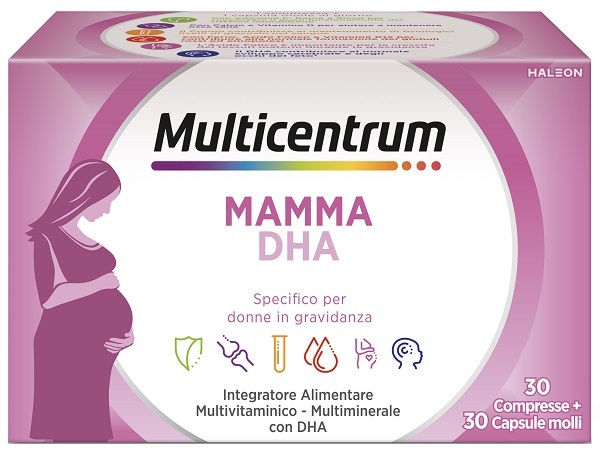 MULTICENTRUM MAMMA DHA 30 COMPRESSE + 30 CAPSULE - Farmacia Dott. Pasquale Russo