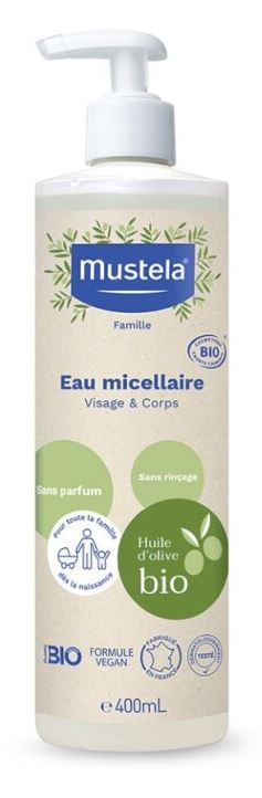 MUSTELA ACQUA MICELLARE BIO 400 ML - Farmacia Dott. Pasquale Russo