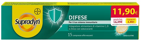 SUPRADYN DIFESE 15 COMPRESSE PROMO - Farmacia Dott. Pasquale Russo
