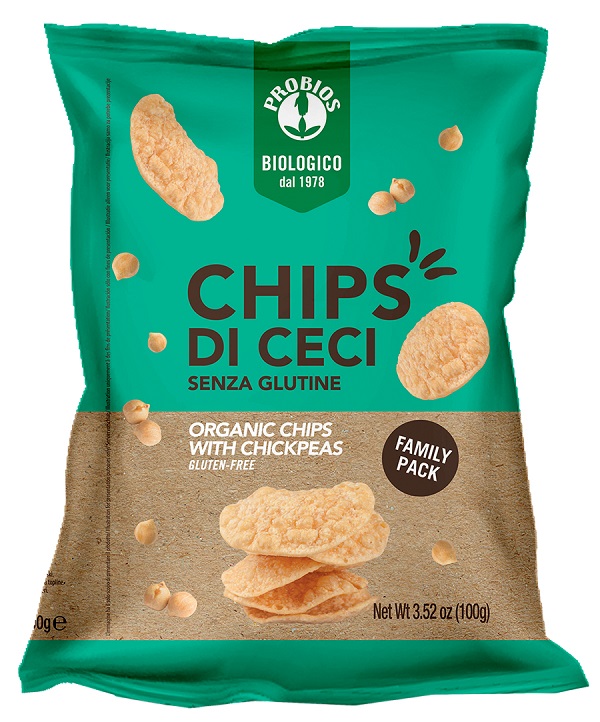 PROBIOS CHIPS DI CECI 100 G PACK RISPARMIO - Farmacia Dott. Pasquale Russo