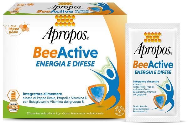 APROPOS BEEACTIVE ENERGIA E DIFESE 12 BUSTINE - Farmacia Dott. Pasquale Russo