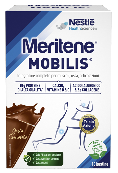 MERITENE MOBILIS CHOCOLATE 8 10 BUSTINE - Farmacia Dott. Pasquale Russo