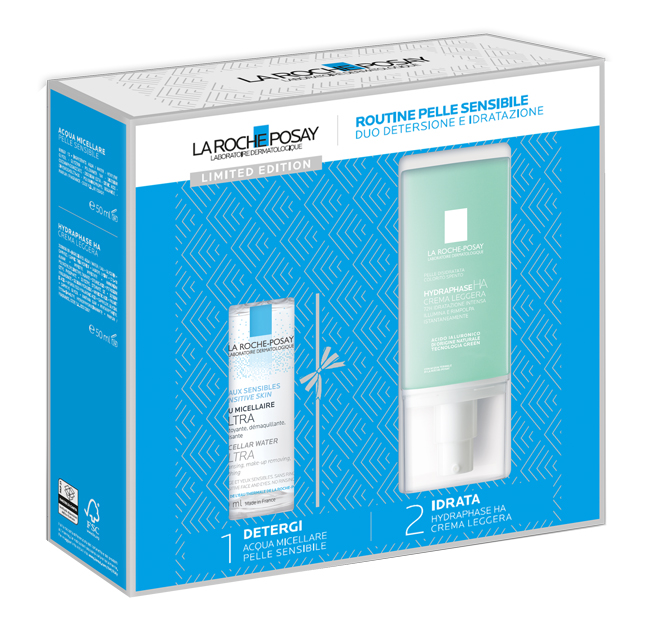 HYDRAPHASE LEGERE 50 ML NATALE 23 1 ACQUA MICELLARE PELLE SENSIBILE 50 ML + 1 HYDRAPHASE HA CREMA LEGGERA 50 ML - Farmacia Dott. Pasquale Russo