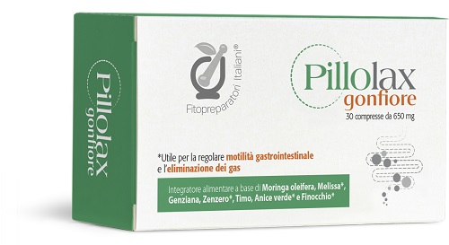 FITOPREPARATORI ITALIANI PILLOLAX GONFIORE 30 COMPRESSE - Farmacia Dott. Pasquale Russo