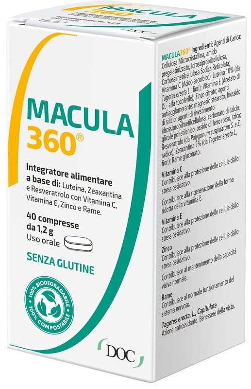 MACULA 360 40 COMPRESSE - Farmacia Dott. Pasquale Russo