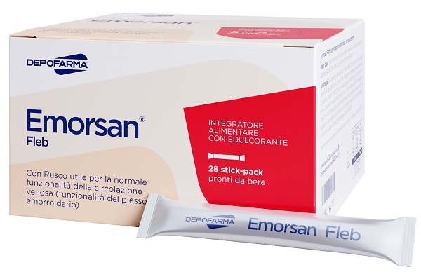 EMORSAN FLEB 28 STICK DA 15 ML - Farmacia Dott. Pasquale Russo