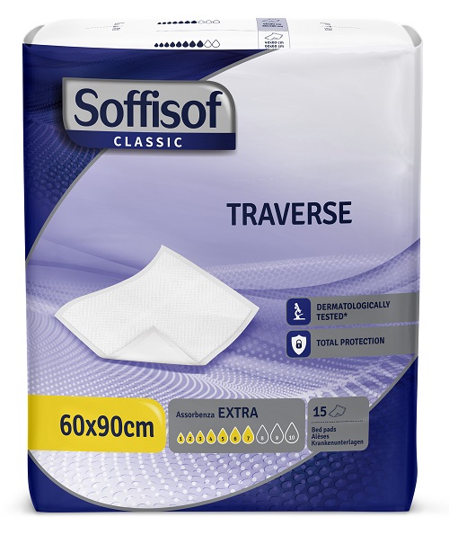 TRAVERSA PER INCONTINENZA SOFFISOF CLASSIC ULTRA 60X90 CM 15 PEZZI - Farmacia Dott. Pasquale Russo
