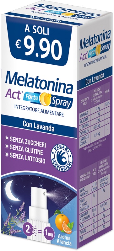 MELATONINA ACT FORTE SPRAY 15 ML - Farmacia Dott. Pasquale Russo
