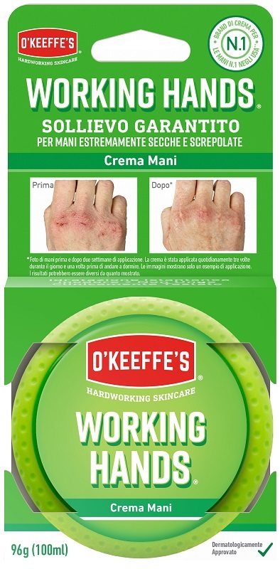 O'KEEFFE'S WORKING HANDS CREMA MANI 96 G - Farmacia Dott. Pasquale Russo