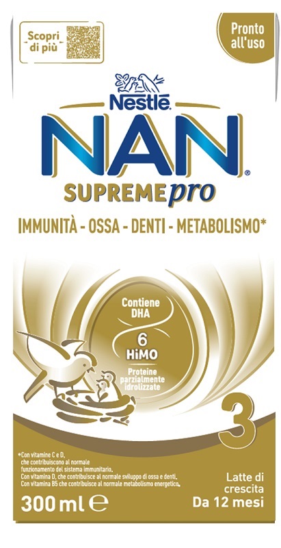 NAN SUPREMEPRO 3 LIQUIDO 300 ML - Farmacia Dott. Pasquale Russo